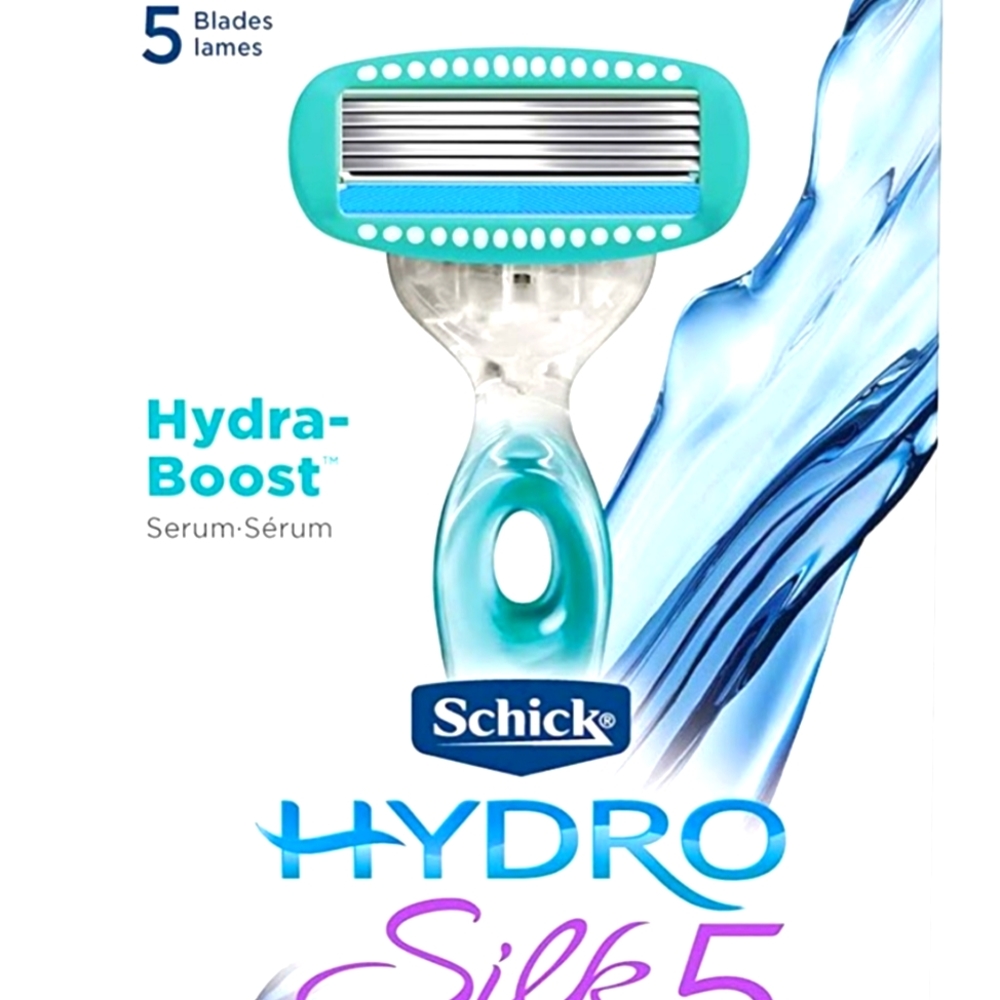 💥New 4 Packs Schick Hydro Silk Sensitive Skin Razor Moisturizing Razor - Picture 2 of 6